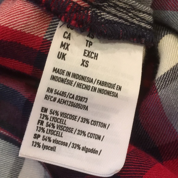 AEO Women's Shirt Size XS - Oversized Fit - Picture 5 of 5